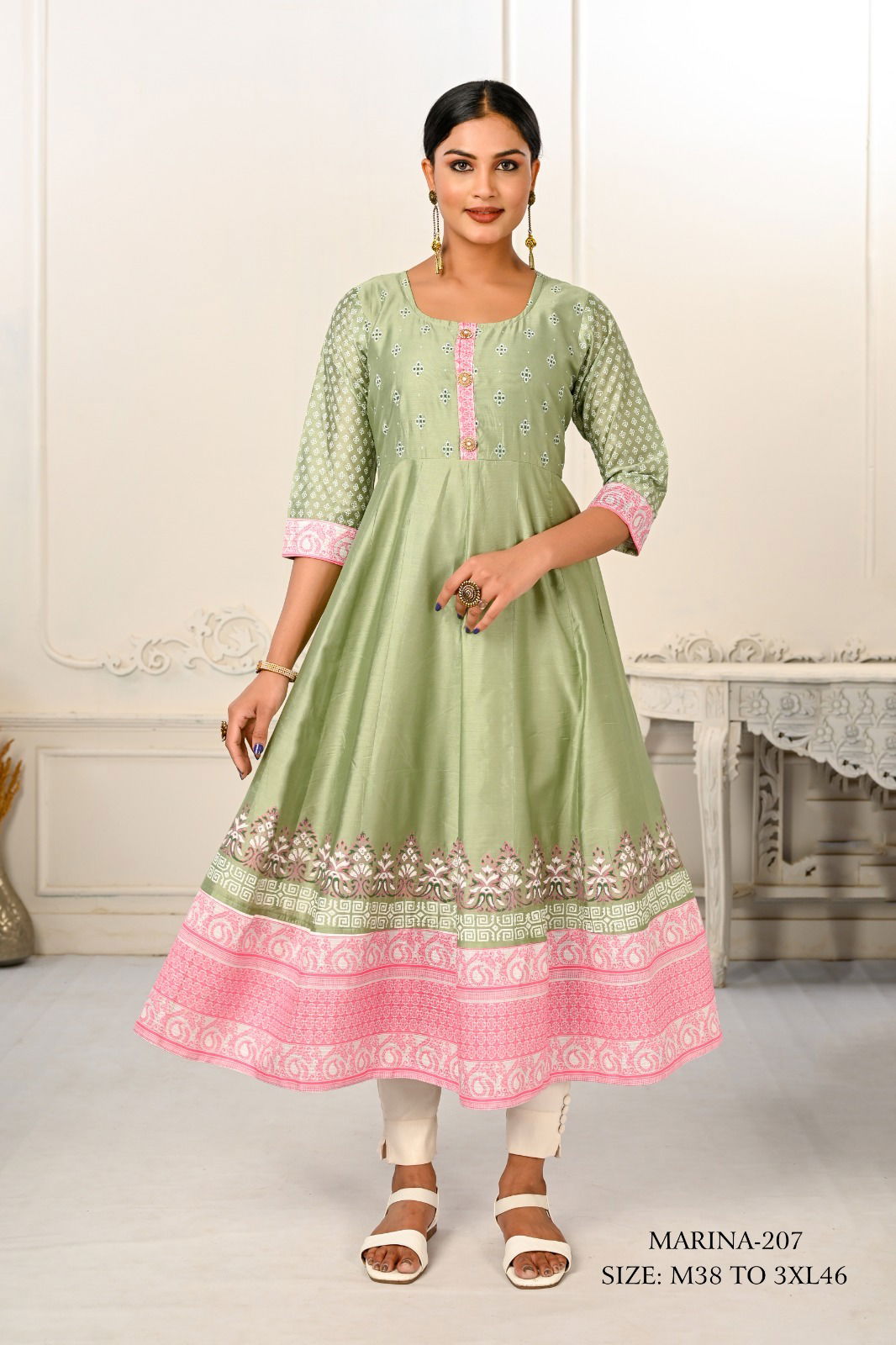 Marina By Jivora Cotton Printed Kurtis Catalog